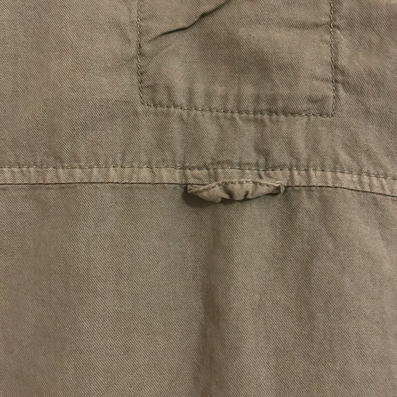 Garage Shirt‎ relaxed fit women extra small, long sleeve button up olive green - Picture 7 of 10